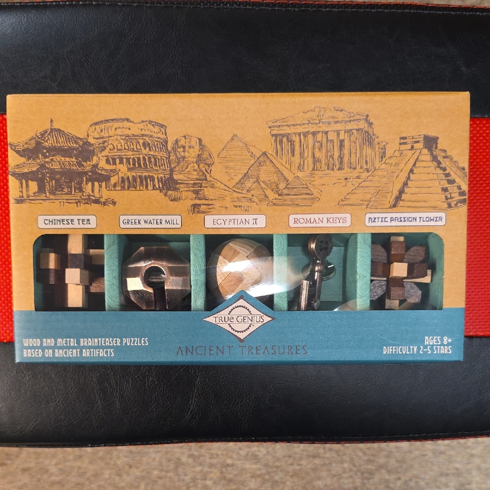 True Genius Ancient Treasures Puzzle Set